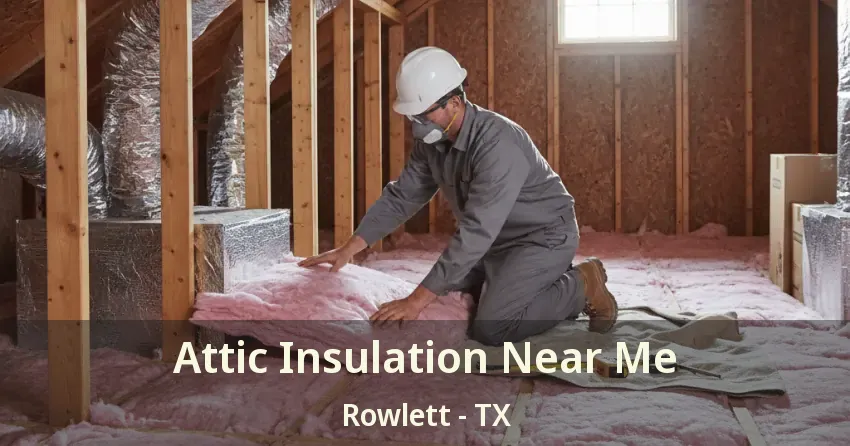 Attic Insulation Near Me Rowlett - TX
