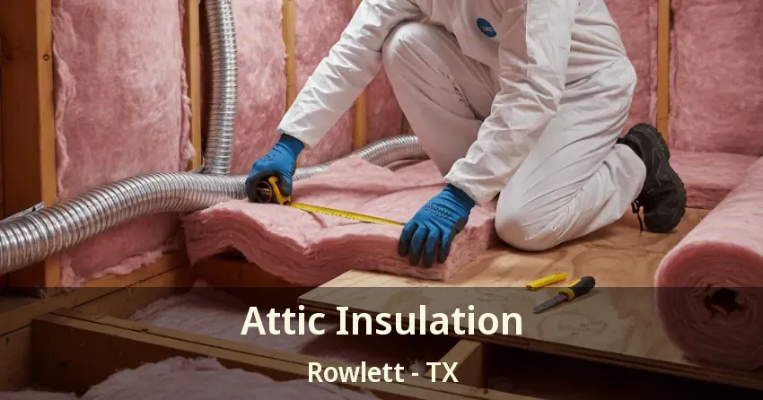 Attic Insulation Rowlett - TX