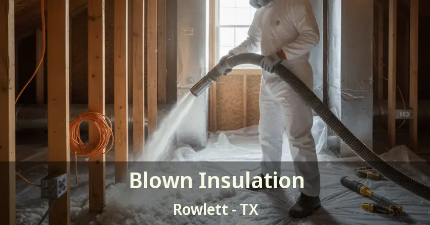 Blown Insulation Rowlett - TX