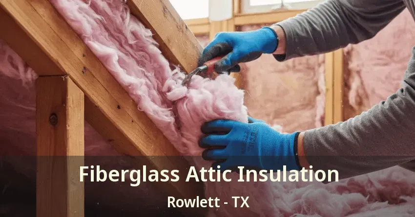 Fiberglass Attic Insulation Rowlett - TX