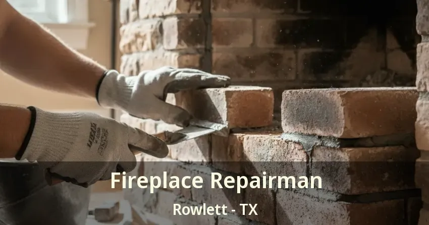 Fireplace Repairman Rowlett - TX