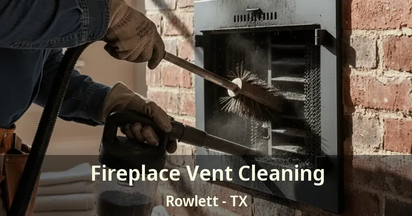 Fireplace Vent Cleaning Rowlett - TX
