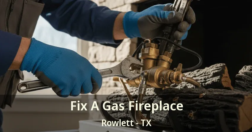 Fix A Gas Fireplace Rowlett - TX