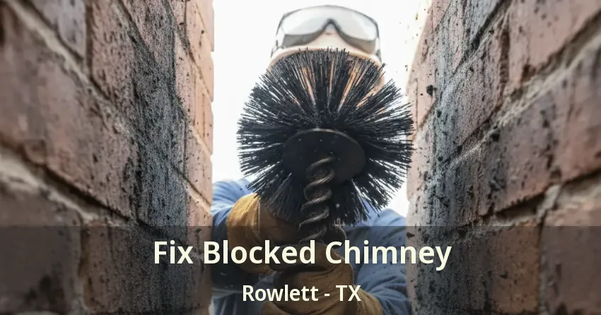 Fix Blocked Chimney Rowlett - TX