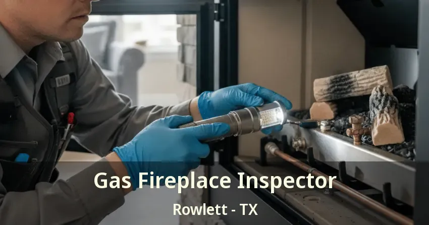 Gas Fireplace Inspector Rowlett - TX
