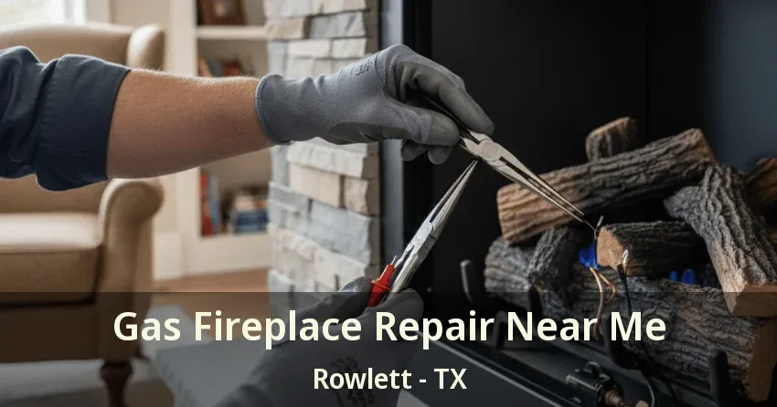 Gas Fireplace Repair Near Me Rowlett - TX