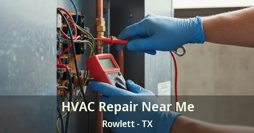 HVAC Repair Near Me Rowlett - TX