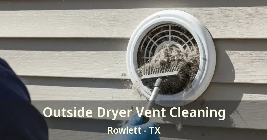 Outside Dryer Vent Cleaning Rowlett - TX