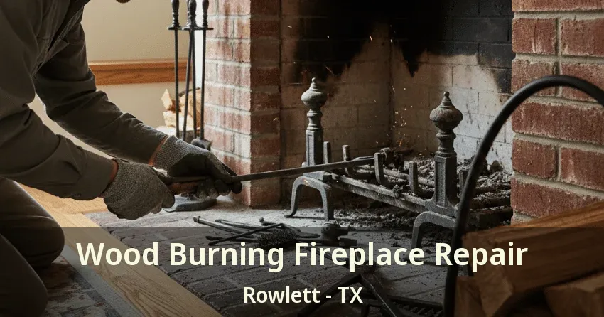 Wood Burning Fireplace Repair Rowlett - TX